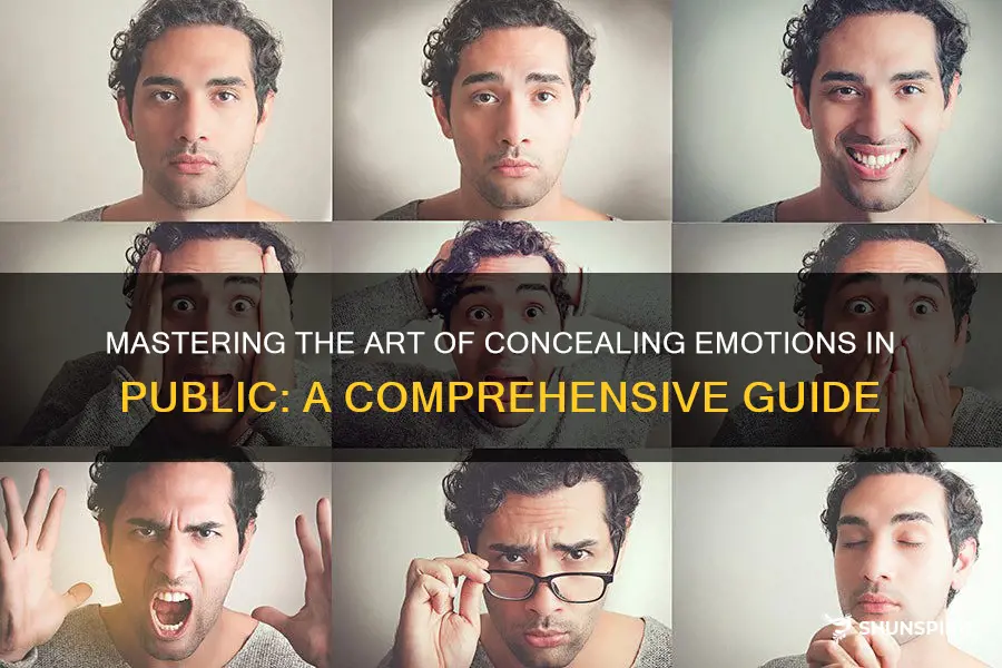 how to not show emotion in public