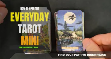 A Step-by-Step Guide on How to Open the Everyday Tarot Mini Deck