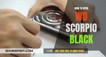 Unlock the Secrets: How to Open WD Scorpio Black