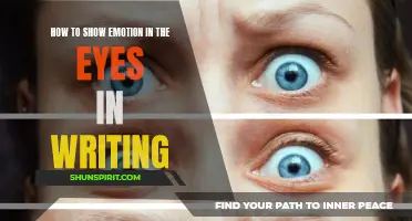 The Art of Conveying Emotion through the Eyes in Writing