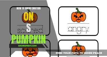 Expressing Emotions: Creative Ways to Show Emotion on a Pumpkin