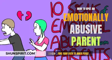 Recognizing the Signs of an Emotionally Abusive Parent: A Guide for Awareness