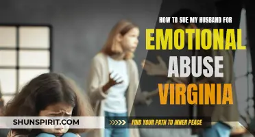 Taking Legal Action for Emotional Abuse in Virginia: A Guide to Suing Your Husband