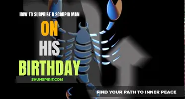 The Ultimate Surprise: How to Make a Scorpio Man's Birthday Unforgettable