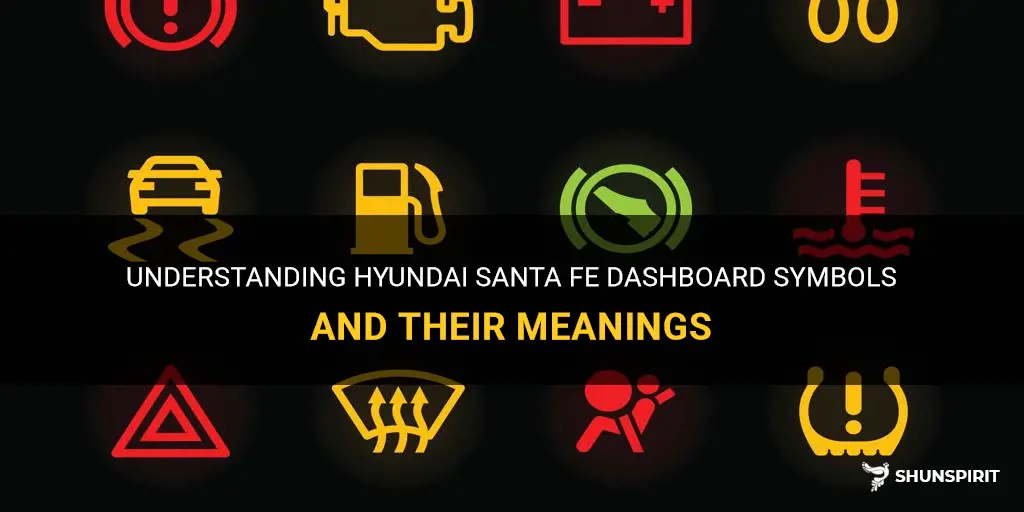 Understanding Hyundai Santa Fe Dashboard Symbols And Their Meanings