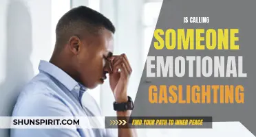 Exploring the Controversy: Is Calling Someone 'Emotional' Considered Gaslighting?