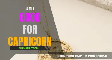 Why Gold Is Considered Beneficial for Capricorn Individuals