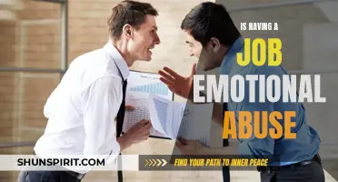 The Emotional Toll of a Demanding Job: Understanding the Signs of Emotional Abuse in the Workplace