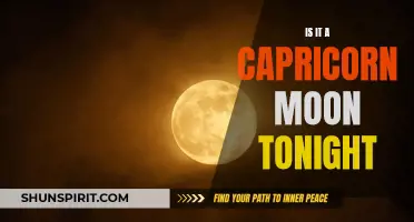 Unlocking the Mysteries: Is It a Capricorn Moon Tonight?