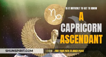 Understanding the Complexities of Getting to Know a Capricorn Ascendant