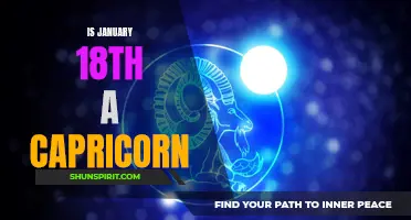 The Capricorn Sign: Is January 18th Truly Represented?