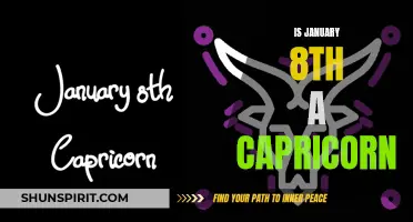 Is January 8th Part of the Capricorn Zodiac Sign?