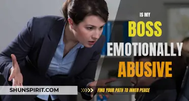 Recognizing the Signs: Is My Boss Emotionally Abusive?