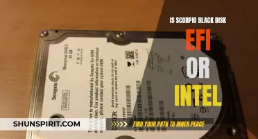 Understanding Scorpio: Is The Black Disk EFI or Intel?