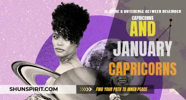The Distinctions Between December Capricorns and January Capricorns Revealed