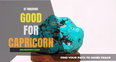 Unlocking the Power of Turquoise: How Capricorns Can Benefit from This Energizing Gemstone