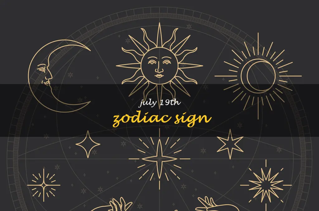 july 19th zodiac sign