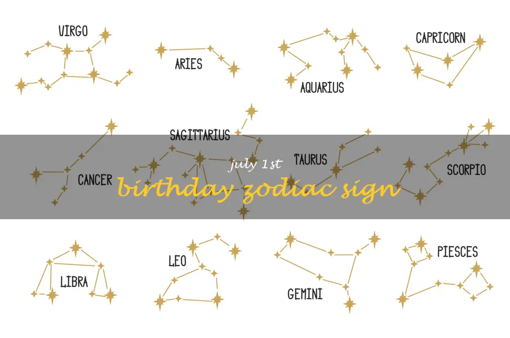 What To Expect From Your July 1St Birthday Zodiac Sign | ShunSpirit