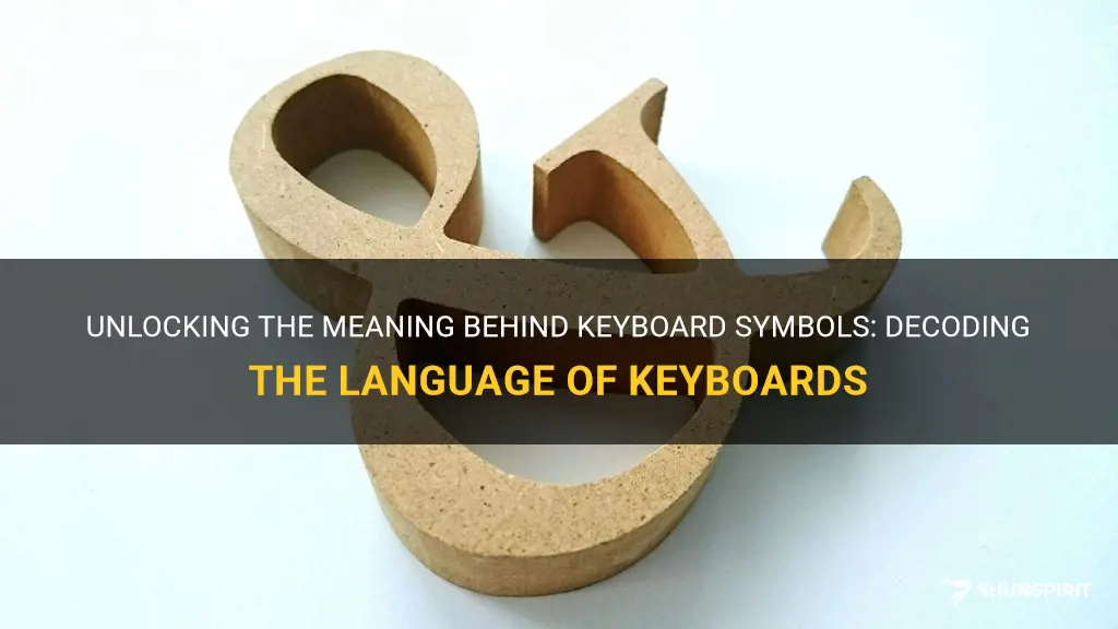 keyboard symbol meaning