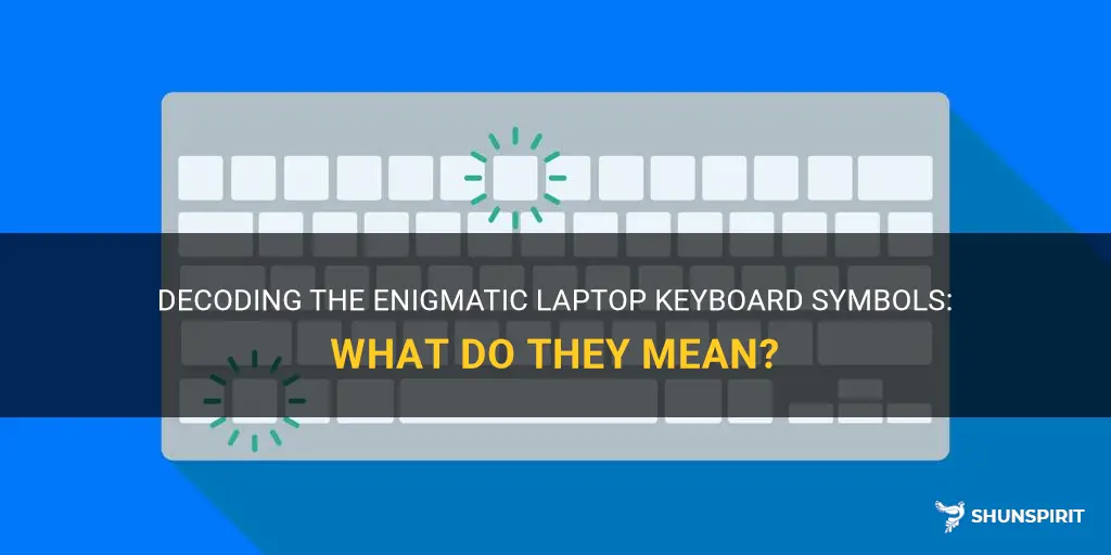 laptop keyboard symbols meaning
