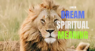 Understanding the Spiritual Meaning of Lions in Dreams