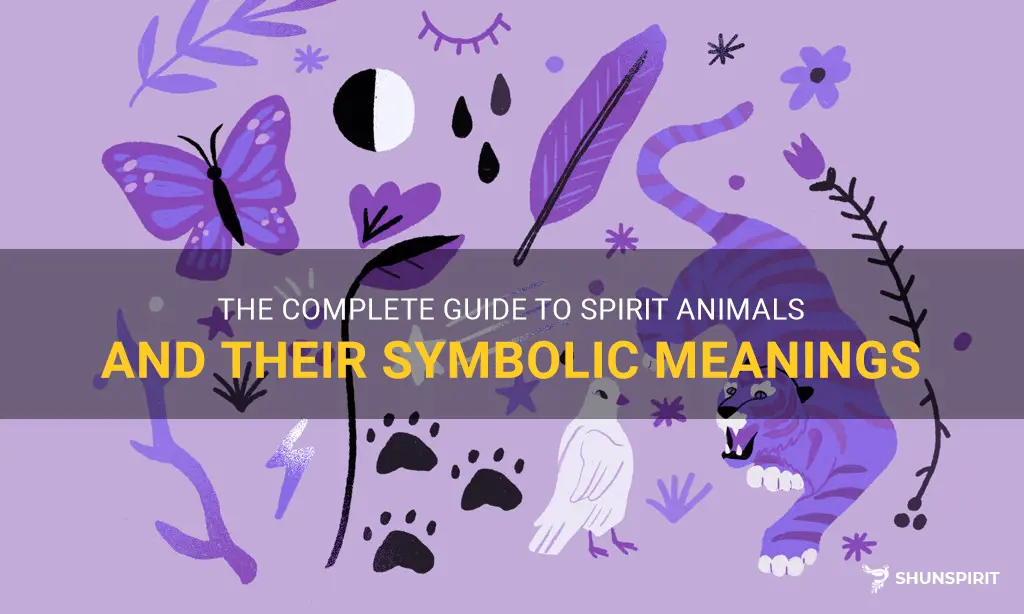 list of spirit animals and meanings