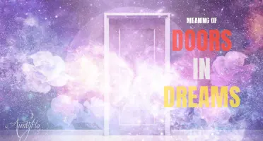 The Symbolic Significance of Doors in Dreams