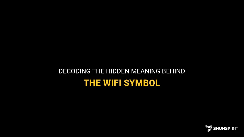 meaning of wifi symbol