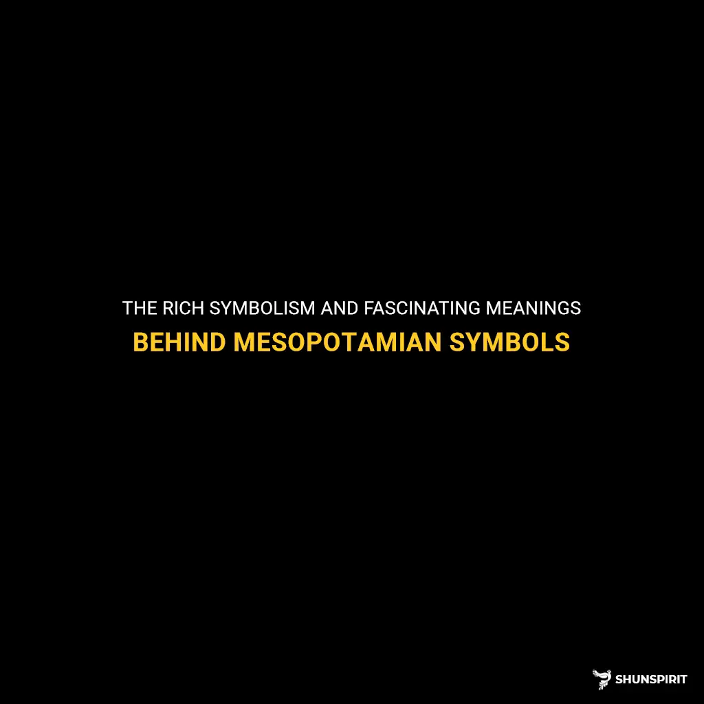 mesopotamia symbols and meanings