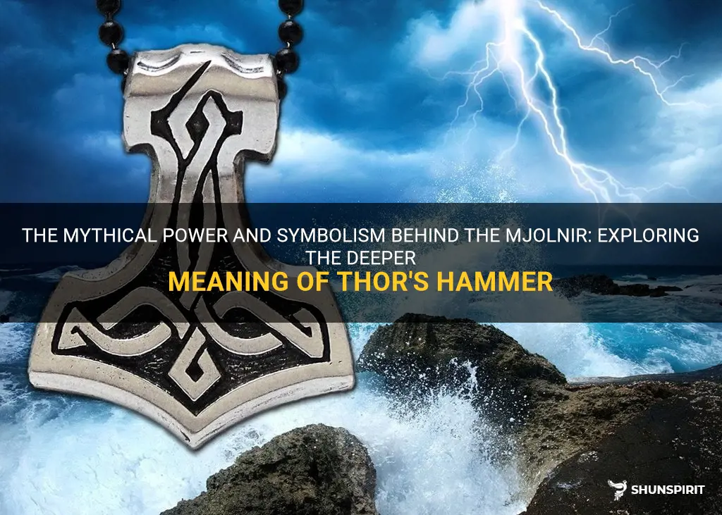 The Mythical Power And Symbolism Behind The Mjolnir: Exploring The ...