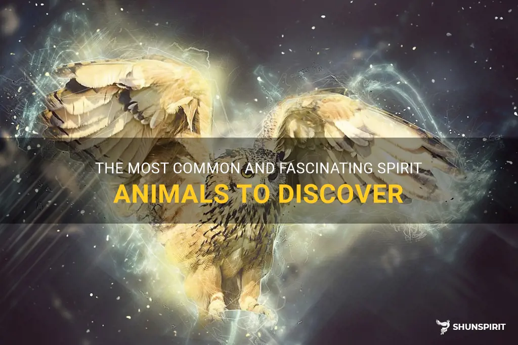 most common spirit animals