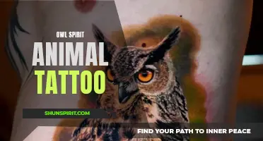 Wisdom and protection: the symbolism of an owl spirit animal tattoo