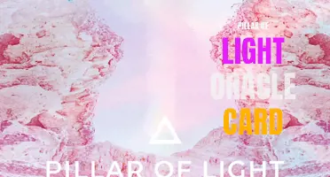 Exploring the Mystical Powers of the Pillar of Light Oracle Card: Unveiling Spirituality and Divine Guidance