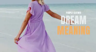 The Meaning of Dreams about Purple Clothes Unveiled