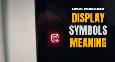 Decoding the Mysteries: Understanding the Meaning of Samsung Washing Machine Display Symbols