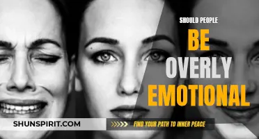 The Pros and Cons of Being Overly Emotional: Should People Embrace or Control Their Emotions?