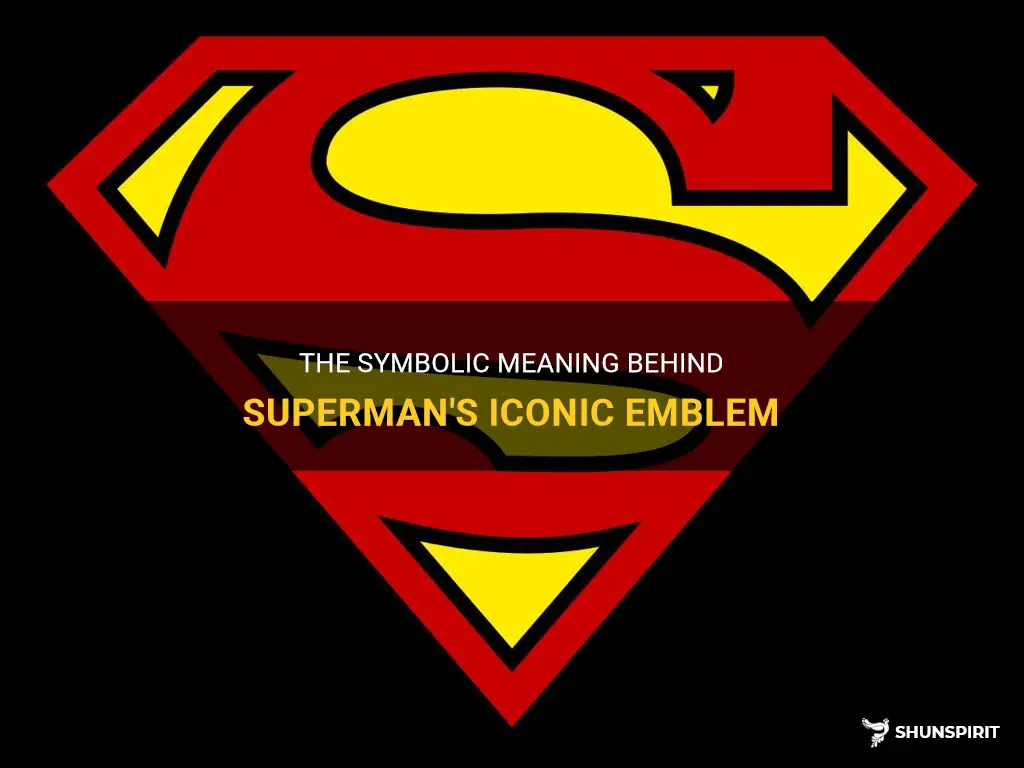 superman symbol meaning