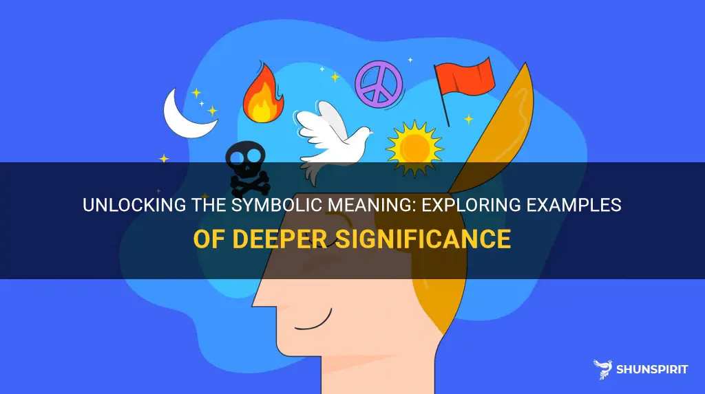symbolic meaning examples