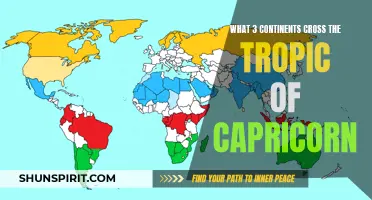 The Tropic of Capricorn: A Line Crossing Three Continents