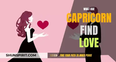 When Do Capricorns Usually Find Love?