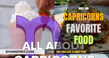 Unlocking the Taste: A Look into Capricorn's Favorite Food Choices