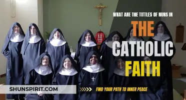 Understanding the Roles and Titles of Nuns in the Catholic Faith
