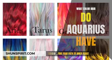 The Mystical Hair Colors of Aquarius: Unveiling the Cosmic Tresses of the Water Bearer