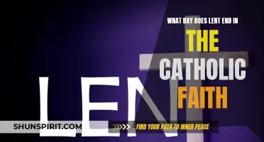 When Does Lent End in the Catholic Faith?