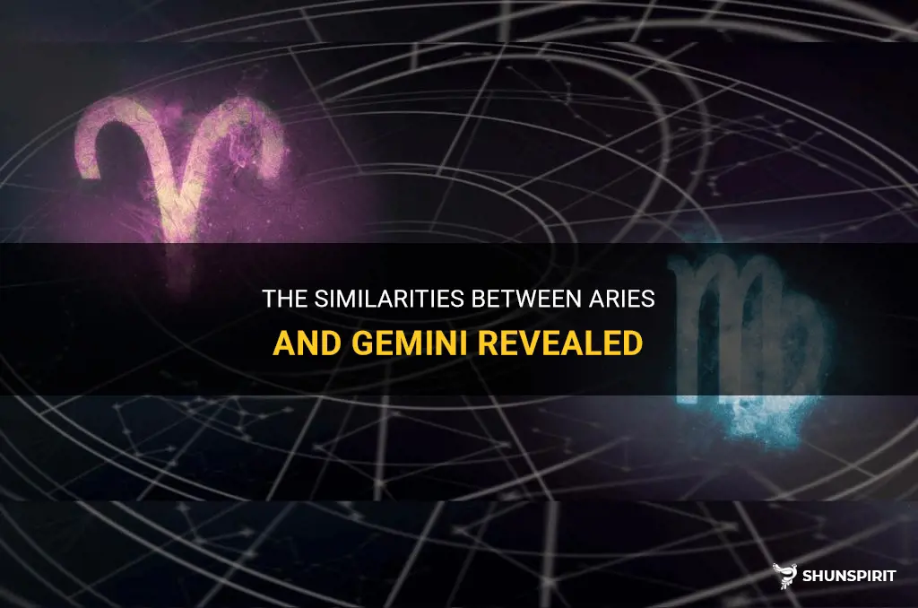 what do aries and gemini have in common