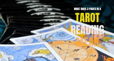 Understanding the Significance of Three Pages in a Tarot Reading