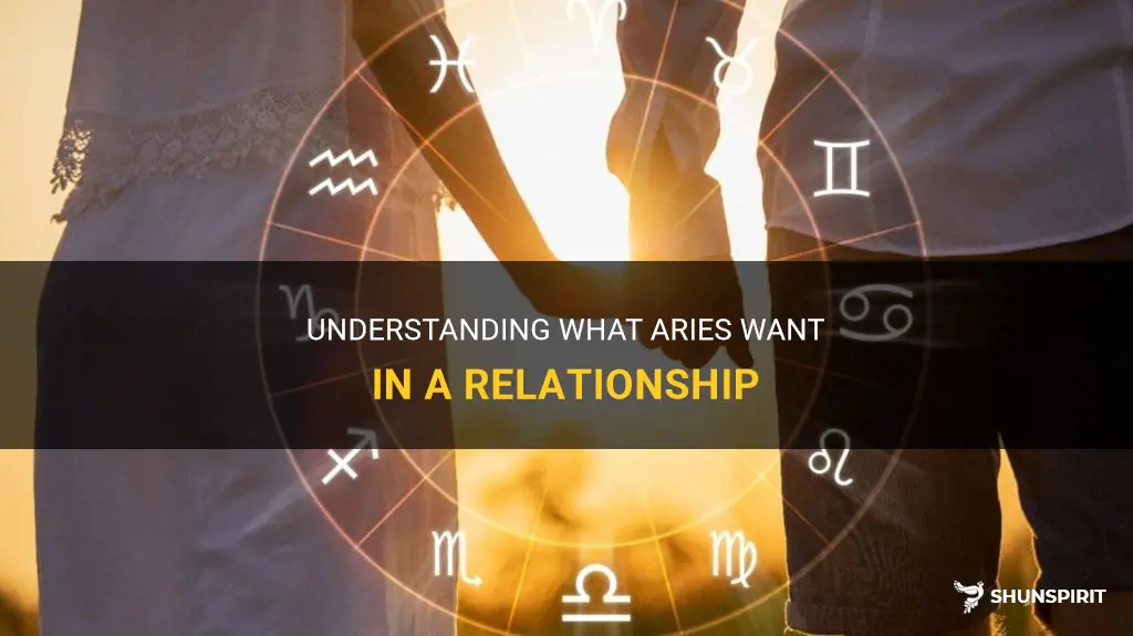 what does aries want in a relationship