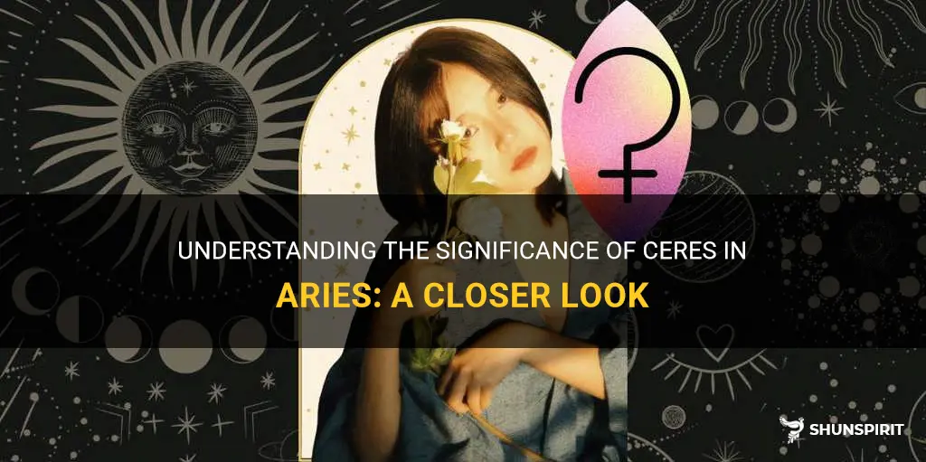 what does ceres in aries mean