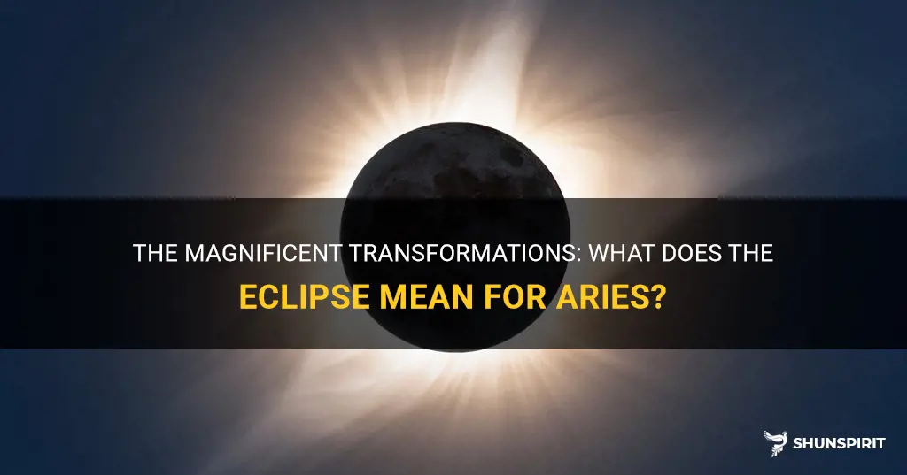 what does eclipse mean for aries
