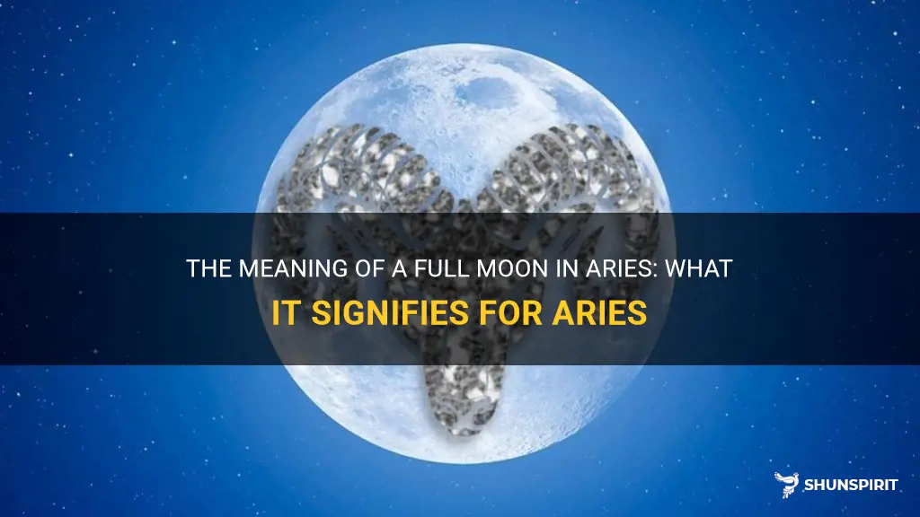 what does full moon in aries mean for aries